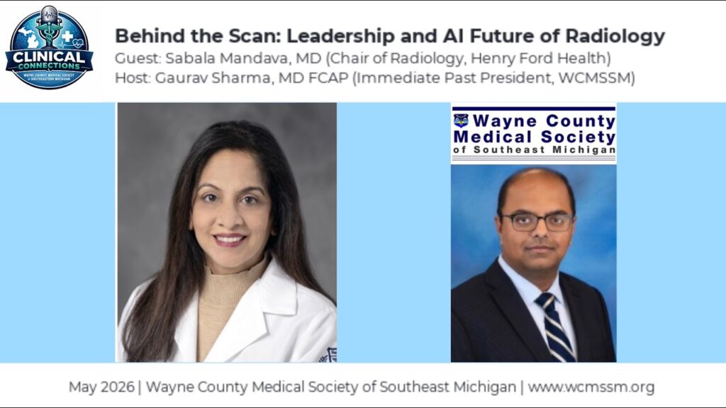 YouTube Podcast Thumbnail - AI Future of Radiology