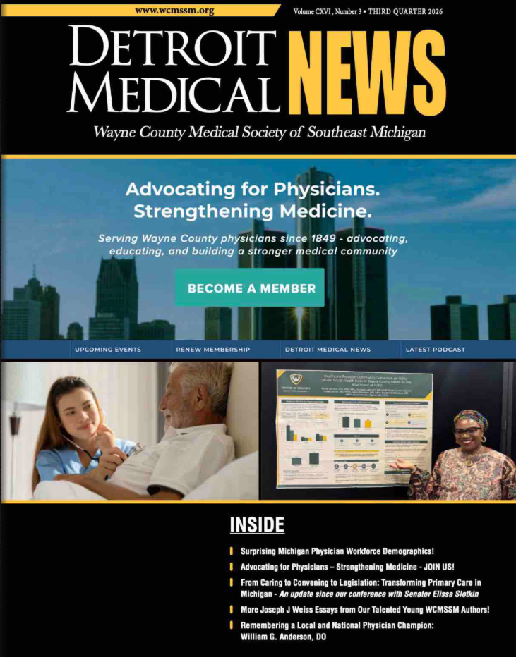 3rd Quarter Detroit Medical News cover